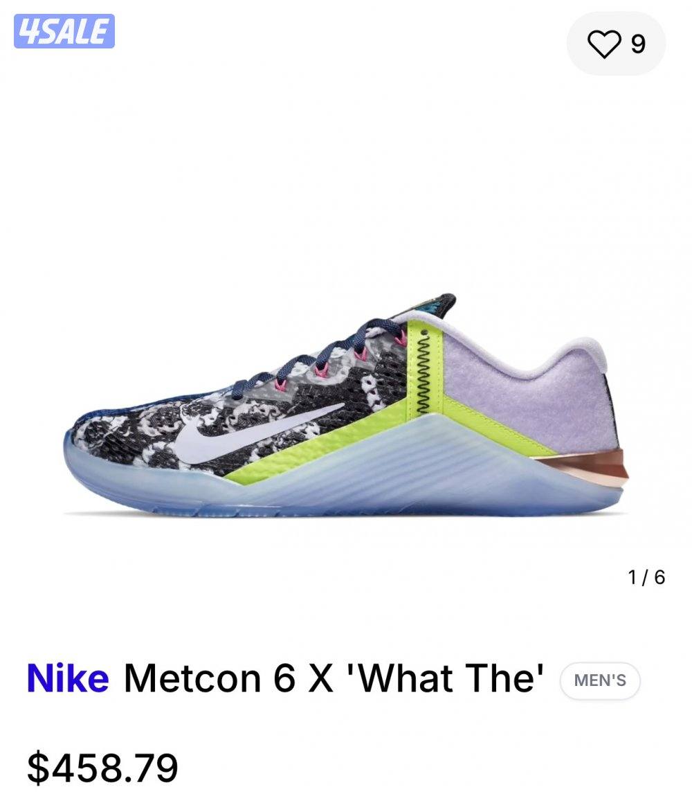 حذاء نايك ميتكون ٦ ملبوس يمكن كم مره قمه النظافه بحاله الجديد0