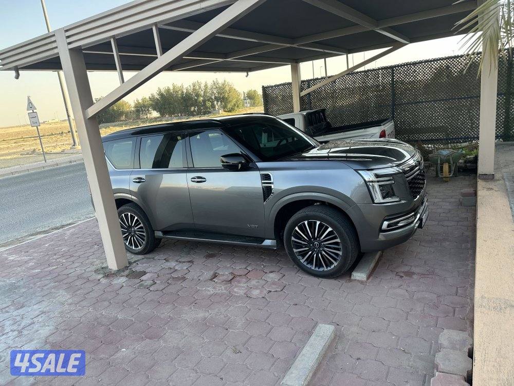 للبيع باترول بلاتينوم  الفاً اعلا درجة تنتيربو ماشي ١٣ ألف سيرفس وكالة0