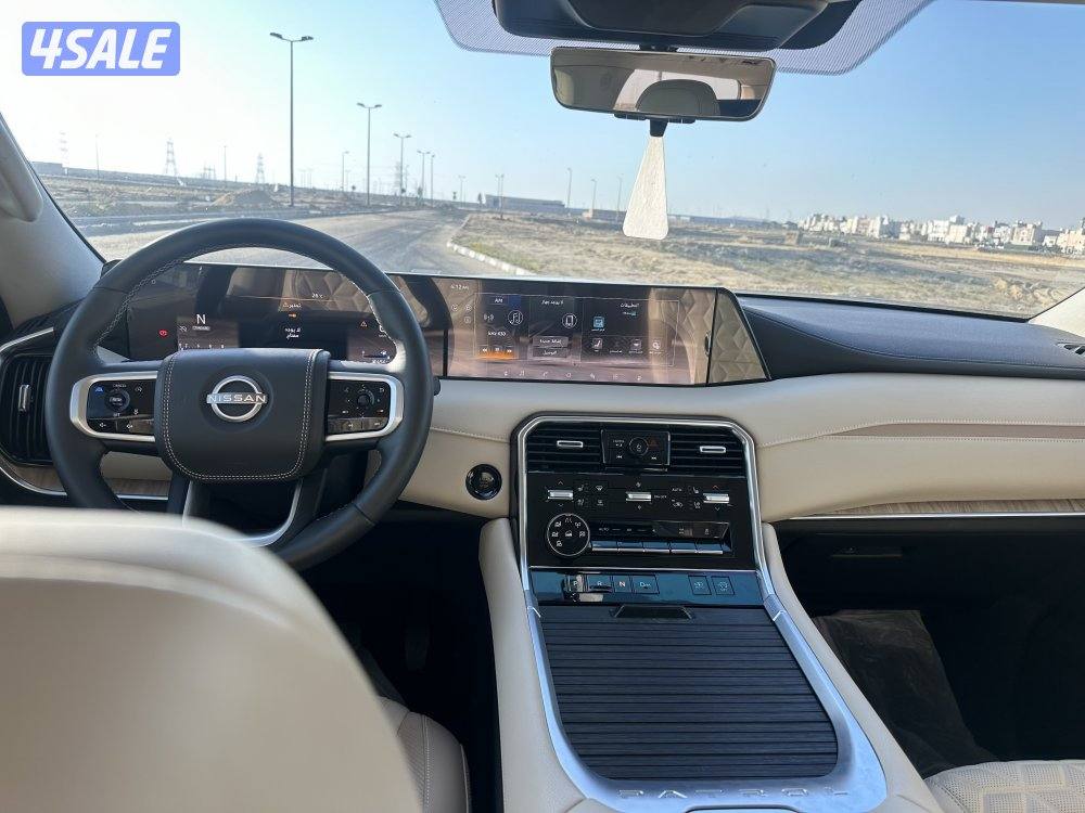 للبيع باترول بلاتينوم  الفاً اعلا درجة تنتيربو ماشي ١٣ ألف سيرفس وكالة6