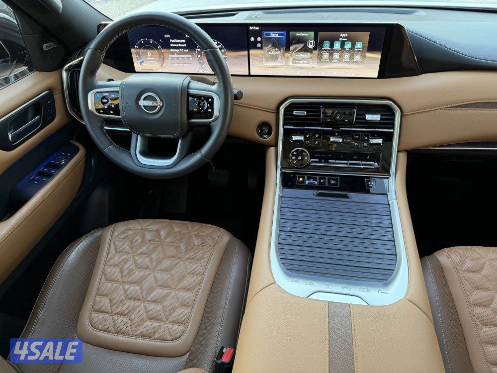 باترول بلاتينوم 2025 عداد 25 الف تنفس طبيعي صبغ وكالة تحت الكفالة2