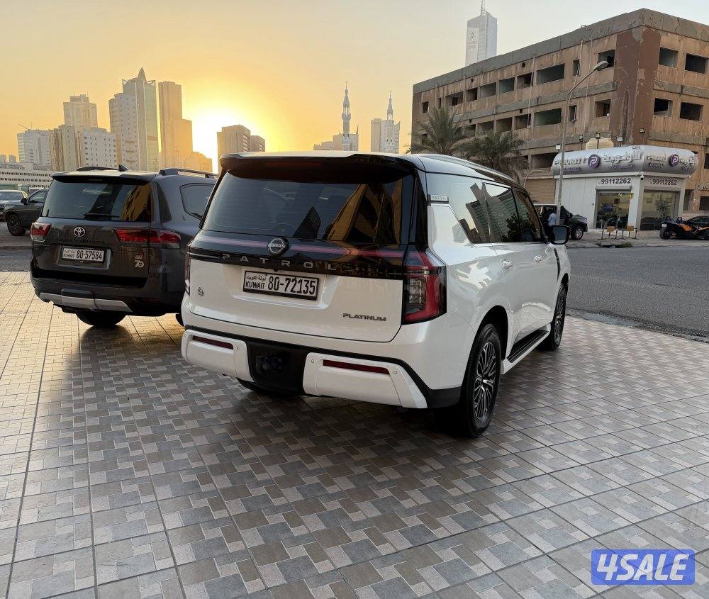 باترول بلاتينوم 2025 عداد 25 الف تنفس طبيعي صبغ وكالة تحت الكفالة3