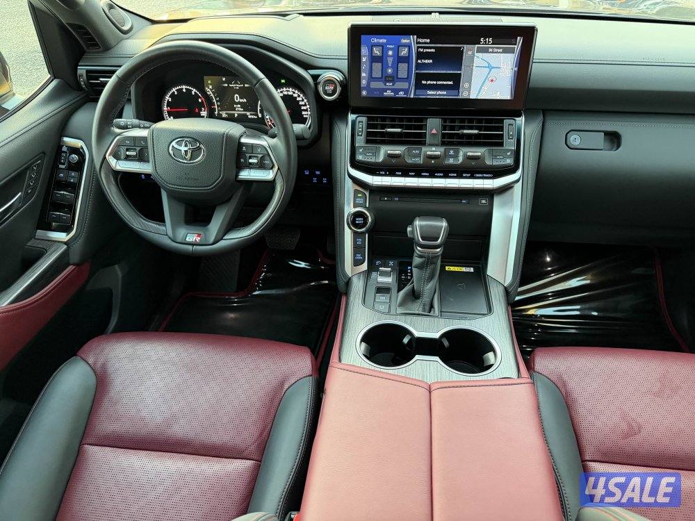 لاندكروس GR موديل 2024 صبغ وكالة الساير كفالة وسيرفيس 7 سنوات1