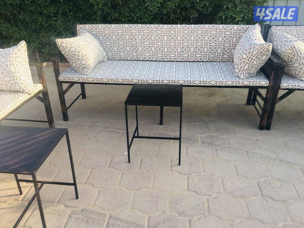 كراسي حديد+ فرش كراسي0