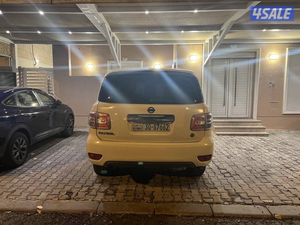 باترول 2015 -اللون ابيض-الماكينه الصغيره se- من داخل اسود - ماشي4801