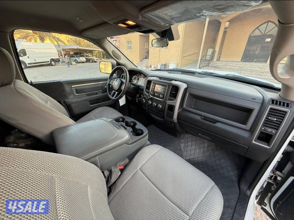 بحالة ممتازة جدا وانيت دودج رام 2019 غمارة ماشي 120 فحص ماكينة قير شاس10