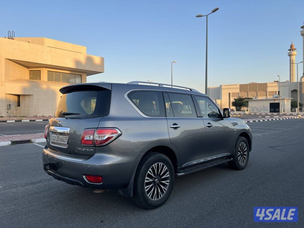 للبيع باترول بلاتينيوم موديل 20142