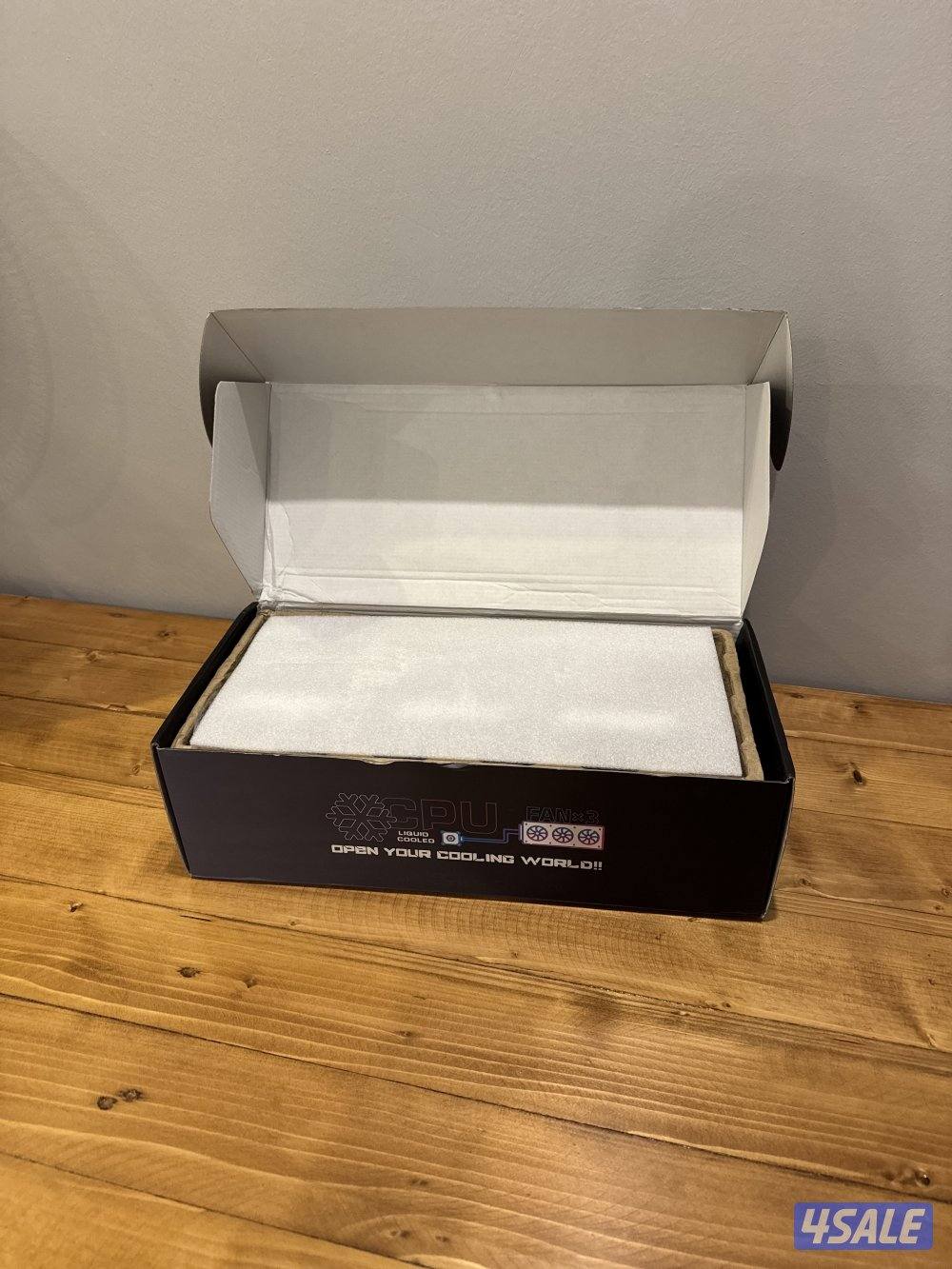 مبرد مائي 3 مراوح - اسود6