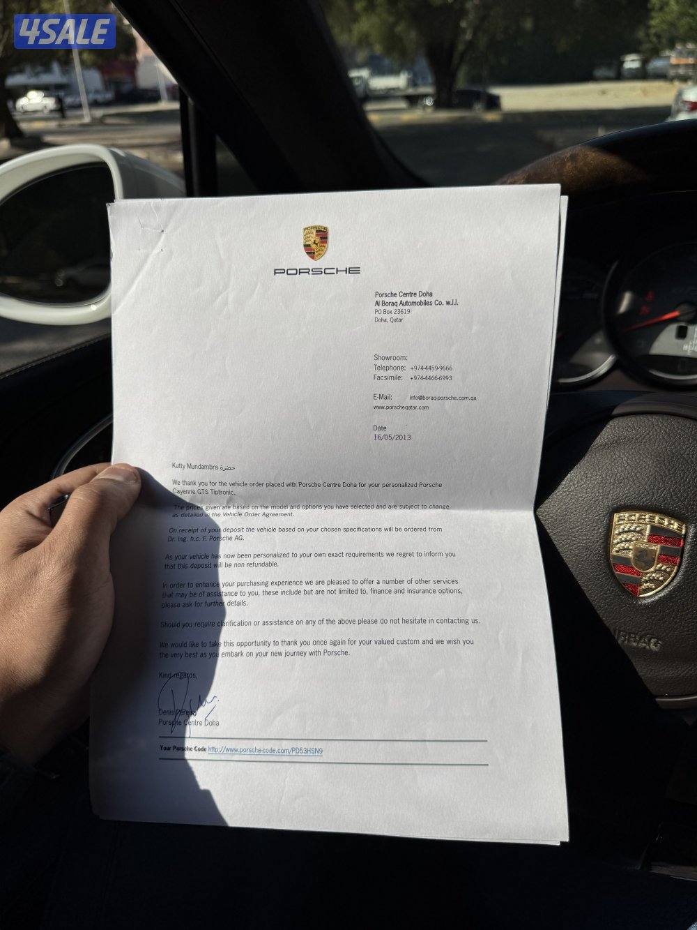 نظيف جدا بورش Cayenne GTS 2013 بيعة سريعة12