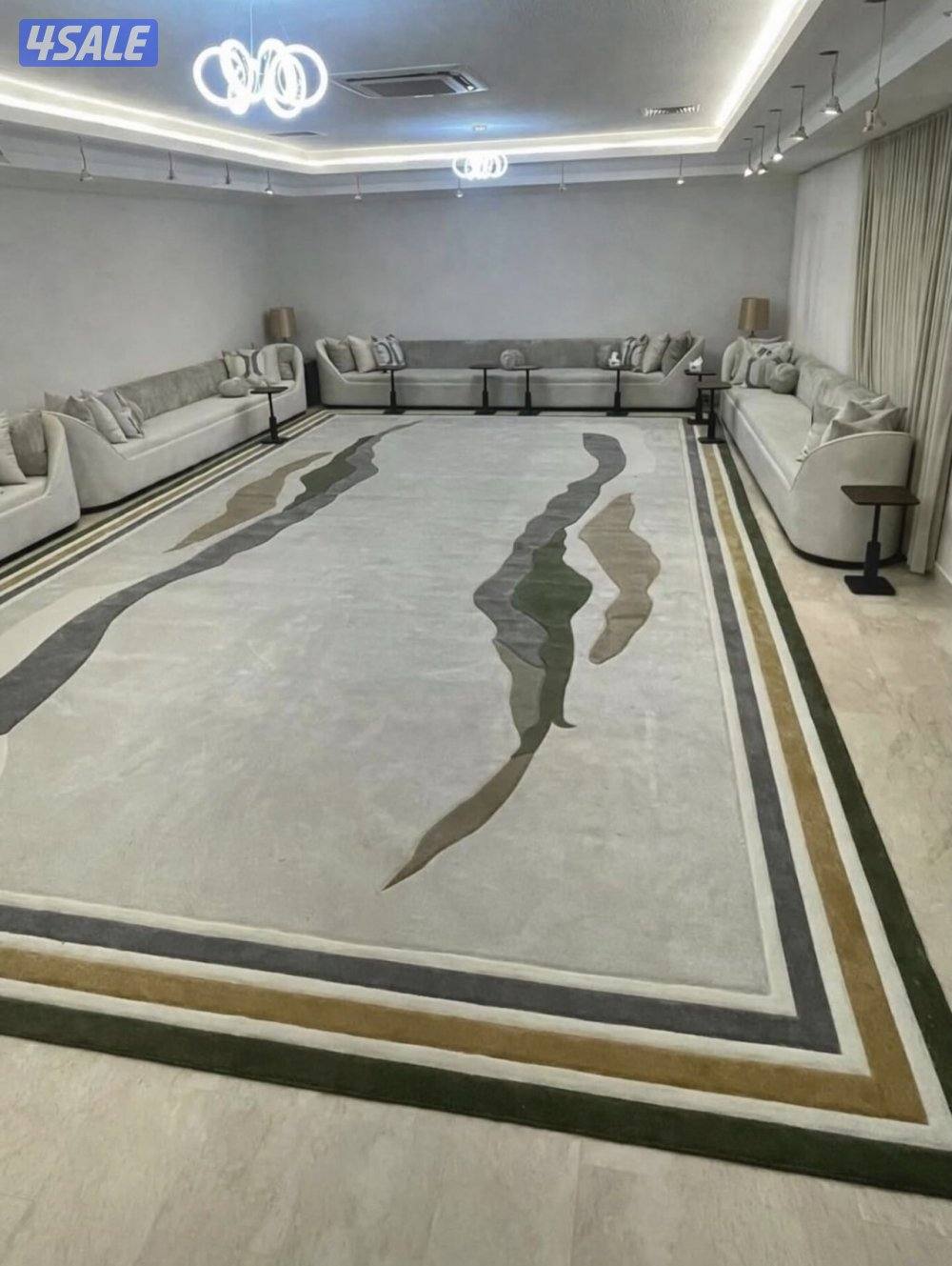 تركيب سجاد مشجر وساده + حفر يدوي بدقه عاليه5