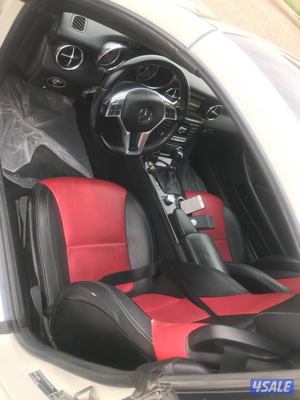 البيع مرسيدسslkموديل 2012شرط الفحص صبغ وكاله ماعده قطعه1