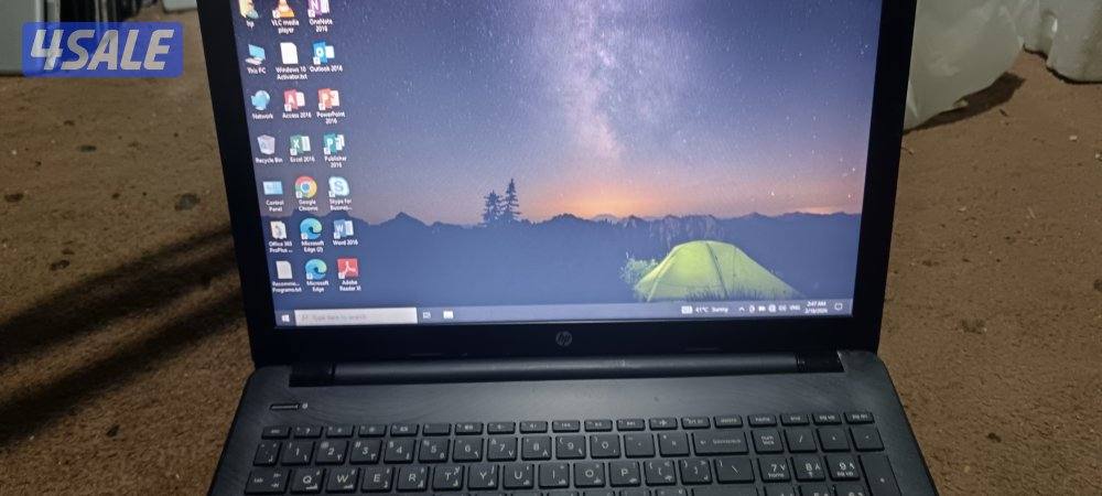 لاب اتش بي كورi3 الجيل السادس رام 4جيجا هارد 500جيجا شاشه 15.63