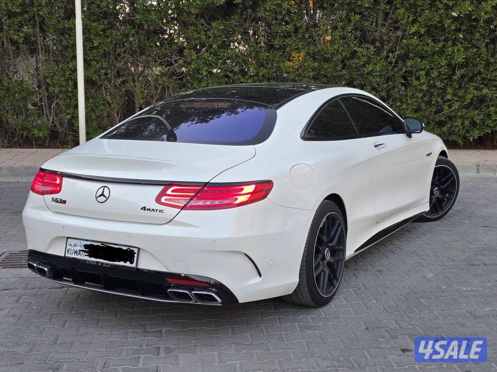 للبيع او للبدل S63 AMG Coupe 4matic3