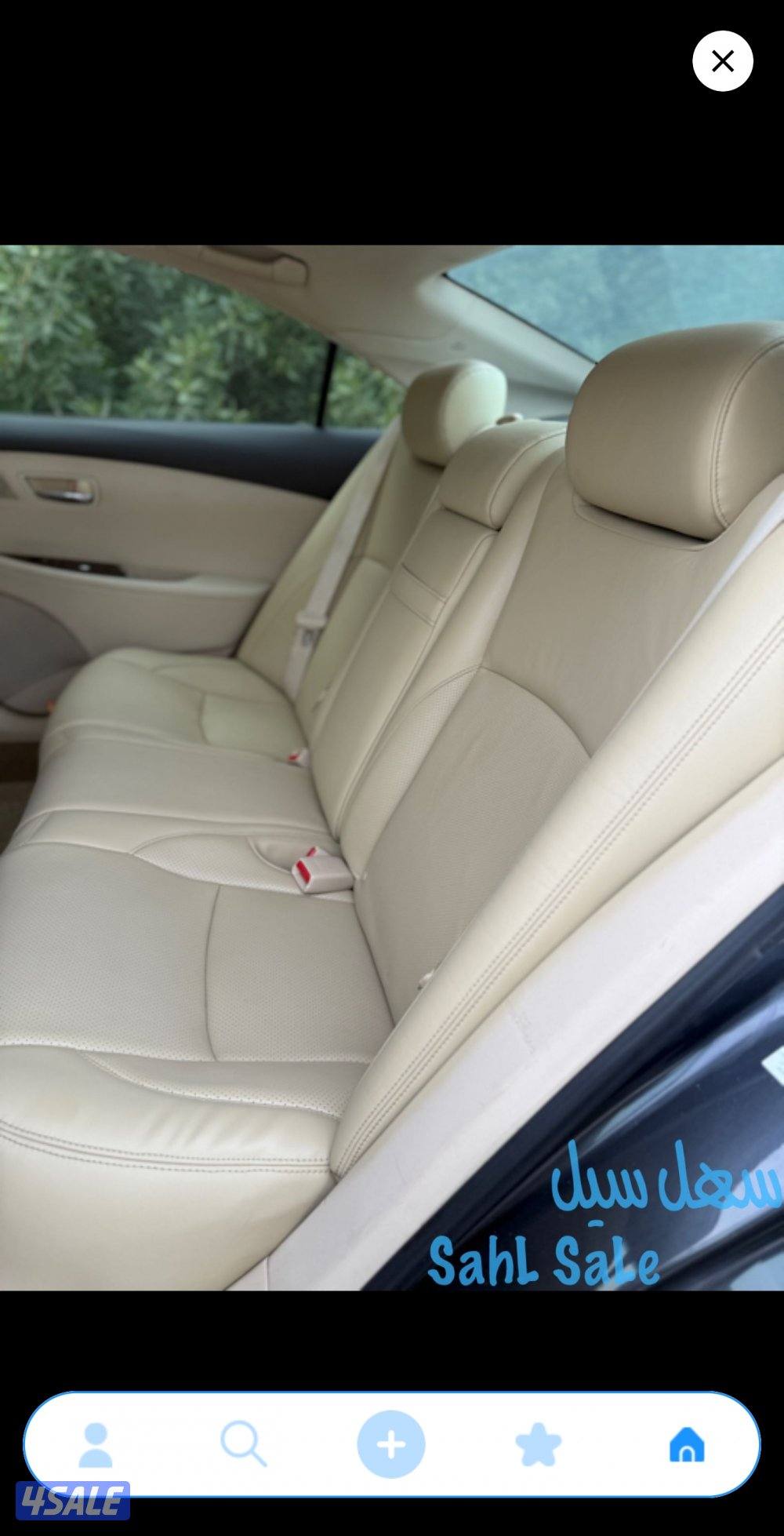 للبيع لكزس es350 2010 ماشي 176 الف4