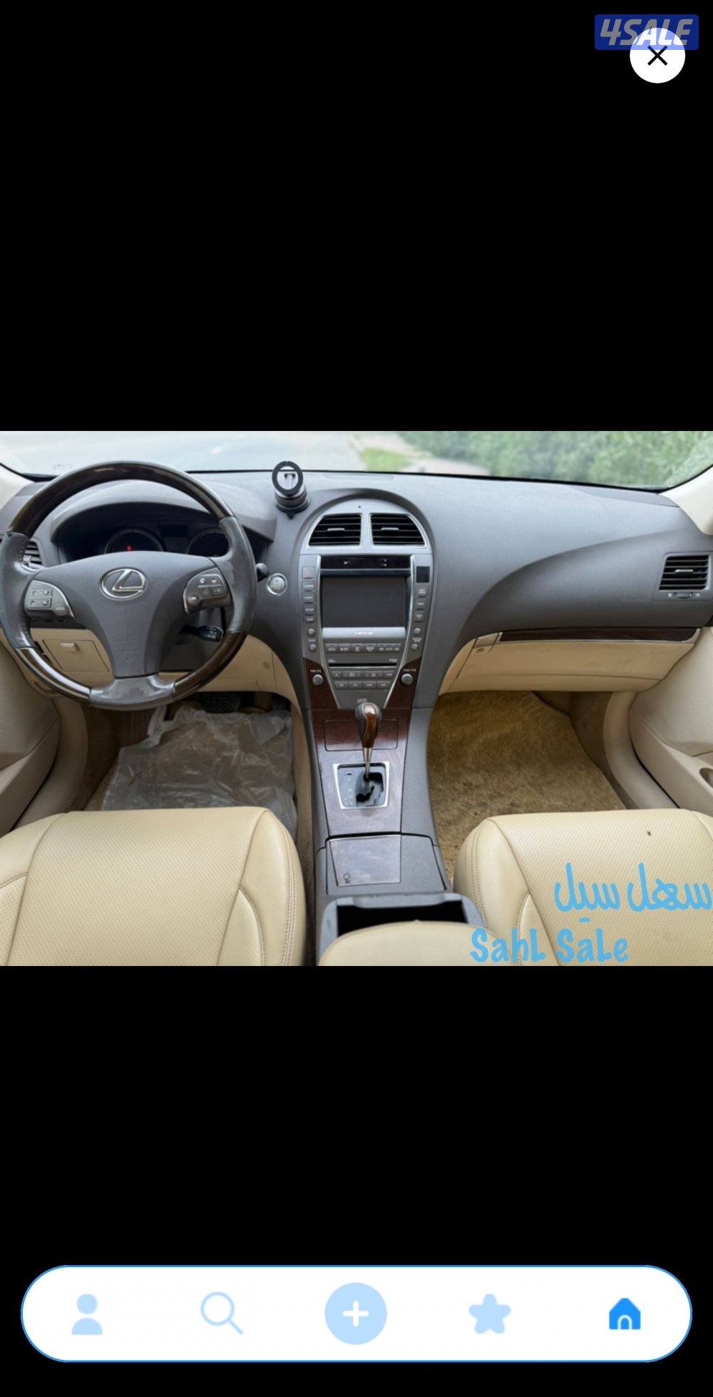 للبيع لكزس es350 2010 ماشي 176 الف6