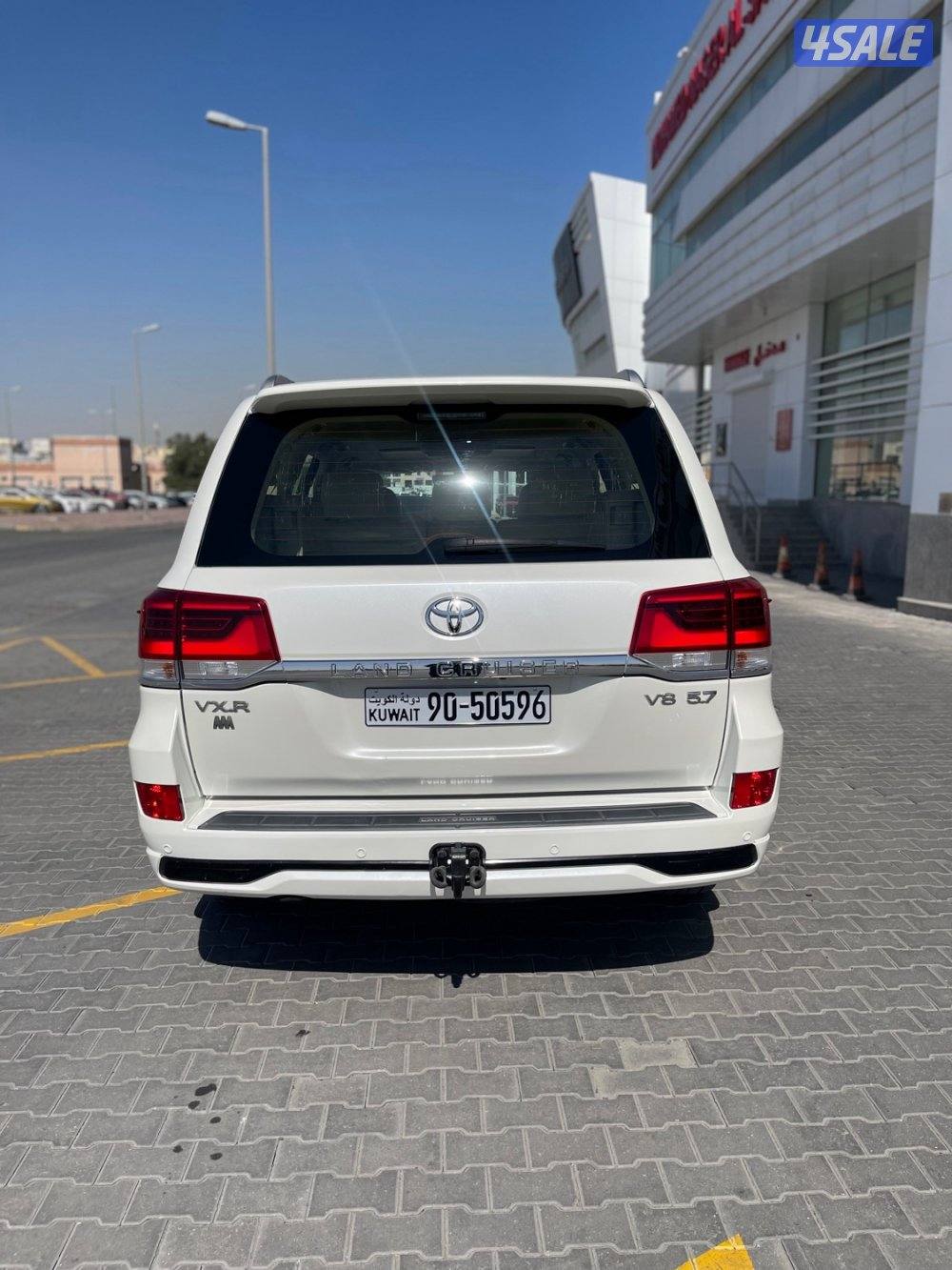 لاند كروز VXR وارد قطر صبغ الوكاله شرط الفحص3