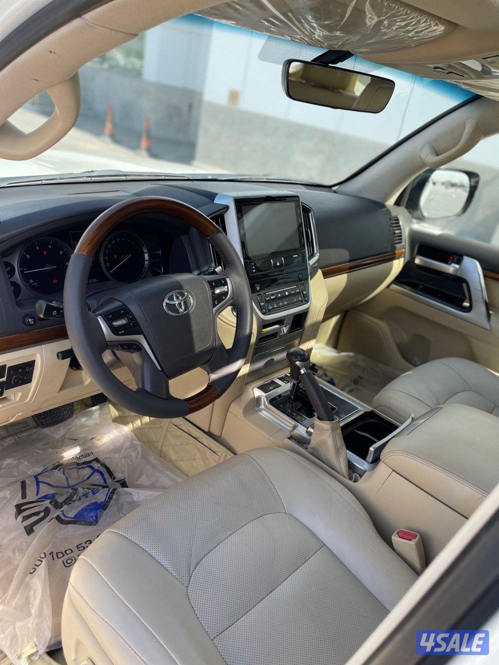 لاند كروز VXR وارد قطر صبغ الوكاله شرط الفحص7