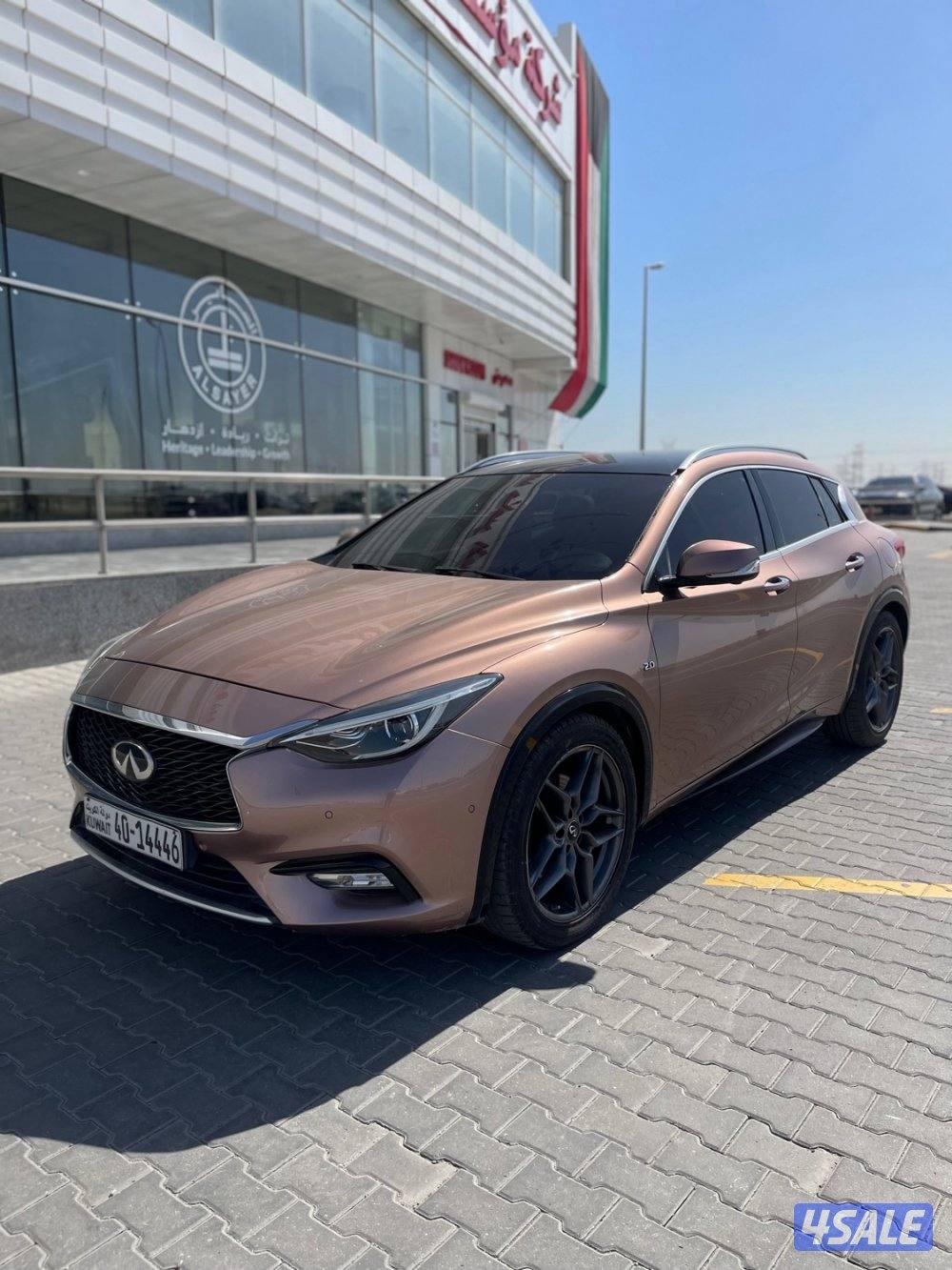 إنفينيتي Q30 البابطين صبغ الوكاله شرط الفحص0