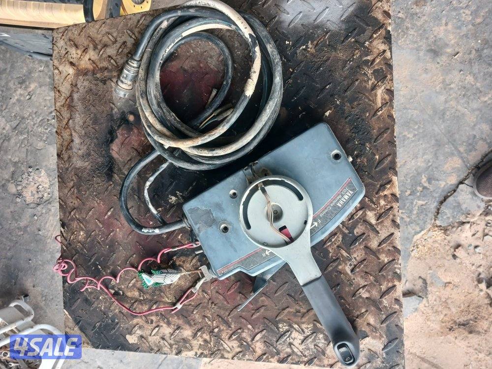 ماكينة فقط من غير جير ١٤٠ ياماها موديل ٩١ سكراب مع تحويل بالمسح البحري0