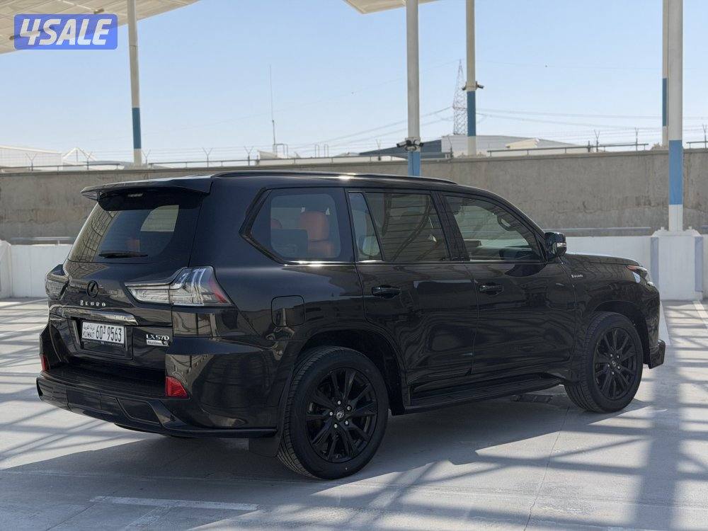 لكزس LX 570 BLACK EDITION S SPORT KURO مواصفات خاصه موديل 20193