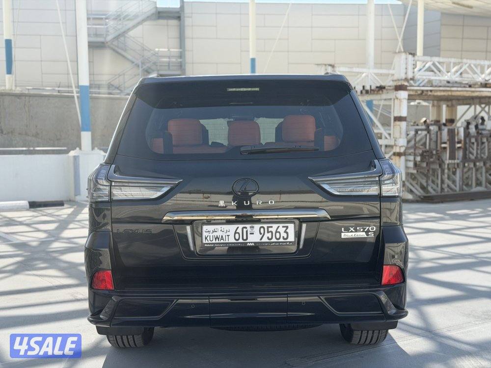 لكزس LX 570 BLACK EDITION S SPORT KURO مواصفات خاصه موديل 20195