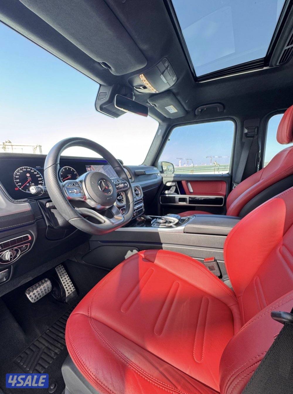 للبيع مرسيدس G500 موديل 2022 الملا صبغ الوكالة تحت الكفالة8