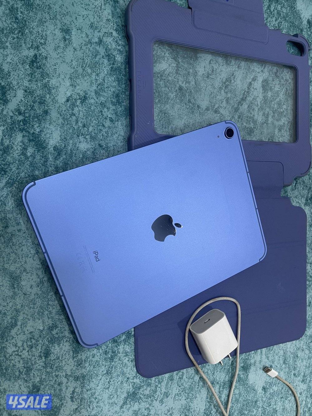 ايباد ابل 10 العاشر 64 قيقا بايت خط شريحة 5g وقلم ابل اصلي وكيبوردابل0