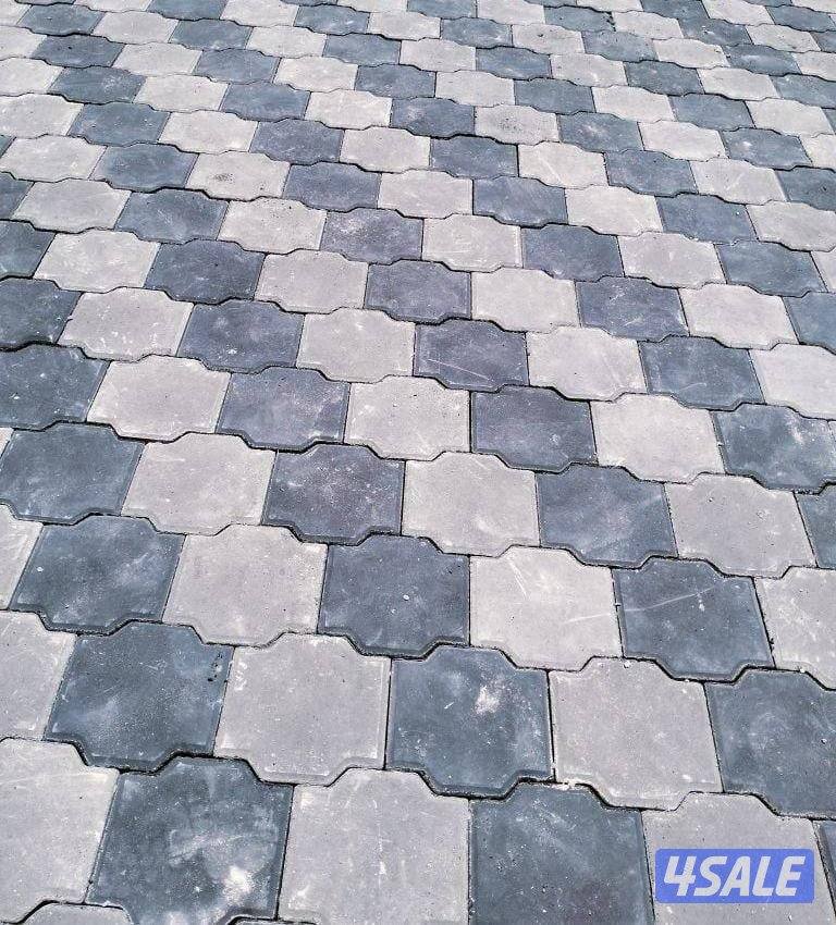 معلم بلاط متداخل وكربستون وكاشي ومصفت سيارات وصبت موزاييك ارضيات4