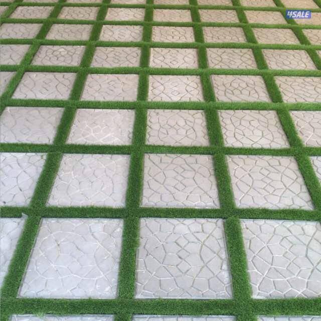 معلم بلاط متداخل وكربستون وكاشي ومصفت سيارات وصبت موزاييك ارضيات11