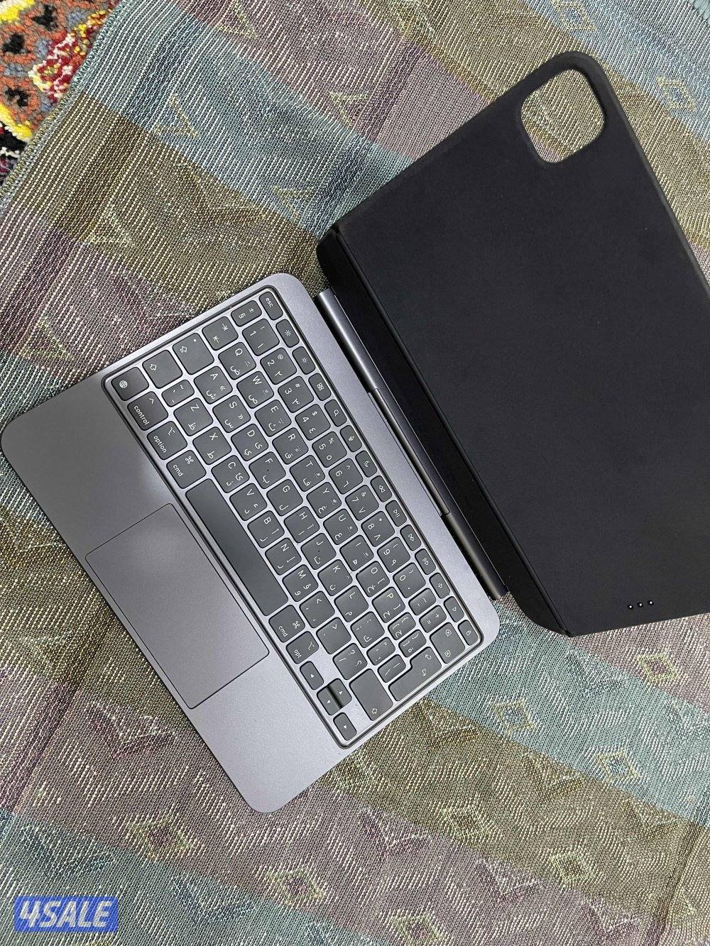كيبورد ابل ماجيك الاصلي 11 انش m4 وm5  شغال تمام نظيف جدا4