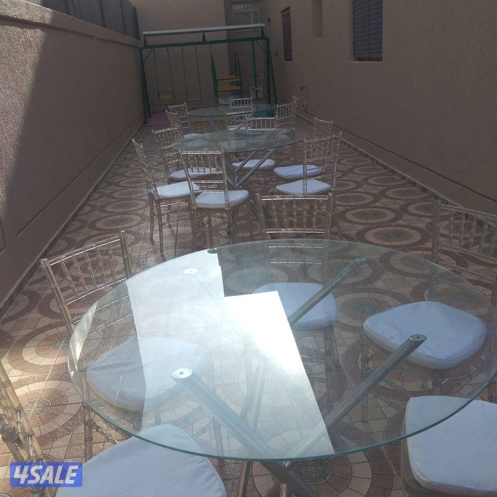 رمضان مبارك تأجير كراسي وطاولات وزينه وخدمات ضيافة7
