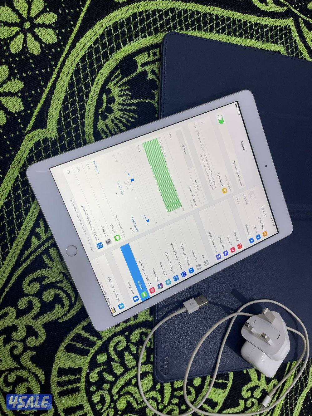 ايباد ابل 7 السابع 32 قيقا بايت تحديث جديد بطارية 97 نظيف حيل ولا زلغ5