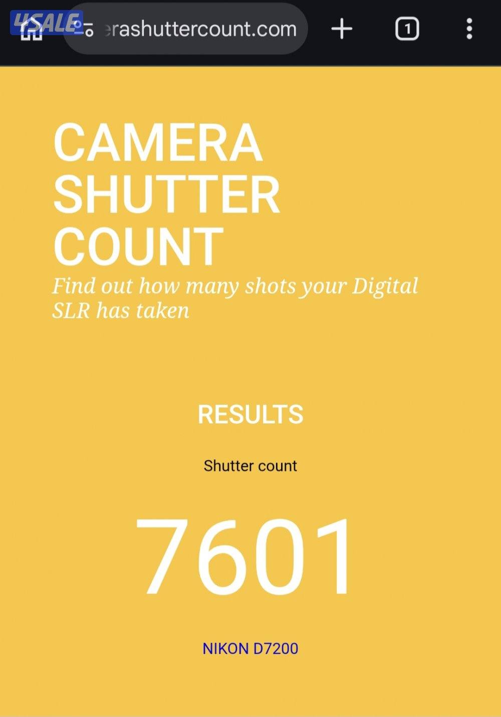 Nikon D7200 DSLR – Body Only (Great Condition)5