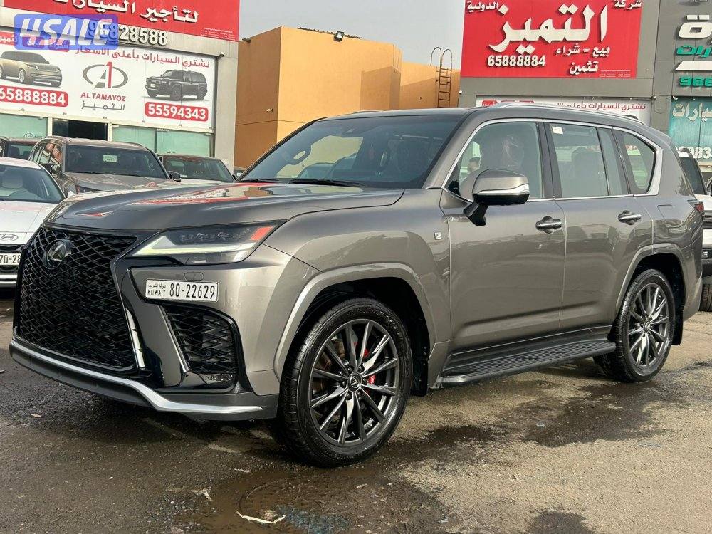لكزس F.SPORT LX600 twin turbo.V6 موديل 2022 ماشى 81.000 k.m0