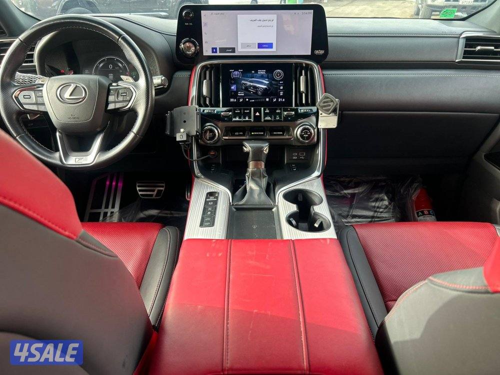 لكزس F.SPORT LX600 twin turbo.V6 موديل 2022 ماشى 81.000 k.m4