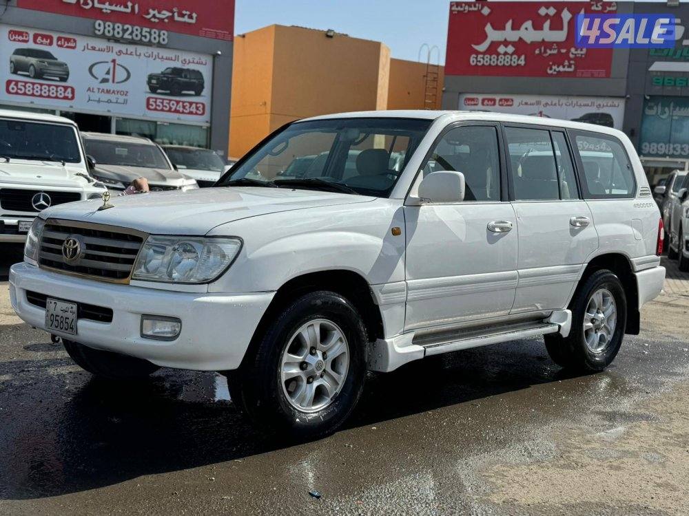 تويوتا لاند كروزر GX.R -V6 موديل 2004 ماشى 407.000 k.m  وارد الساير .0