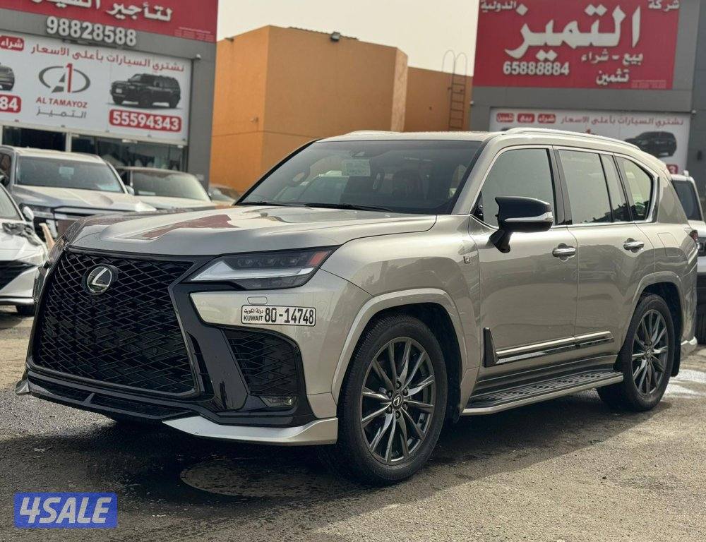 لكزس F.SPORT LX600 twin turbo.V6 موديل 2024  ماشى 45.000 k.m0