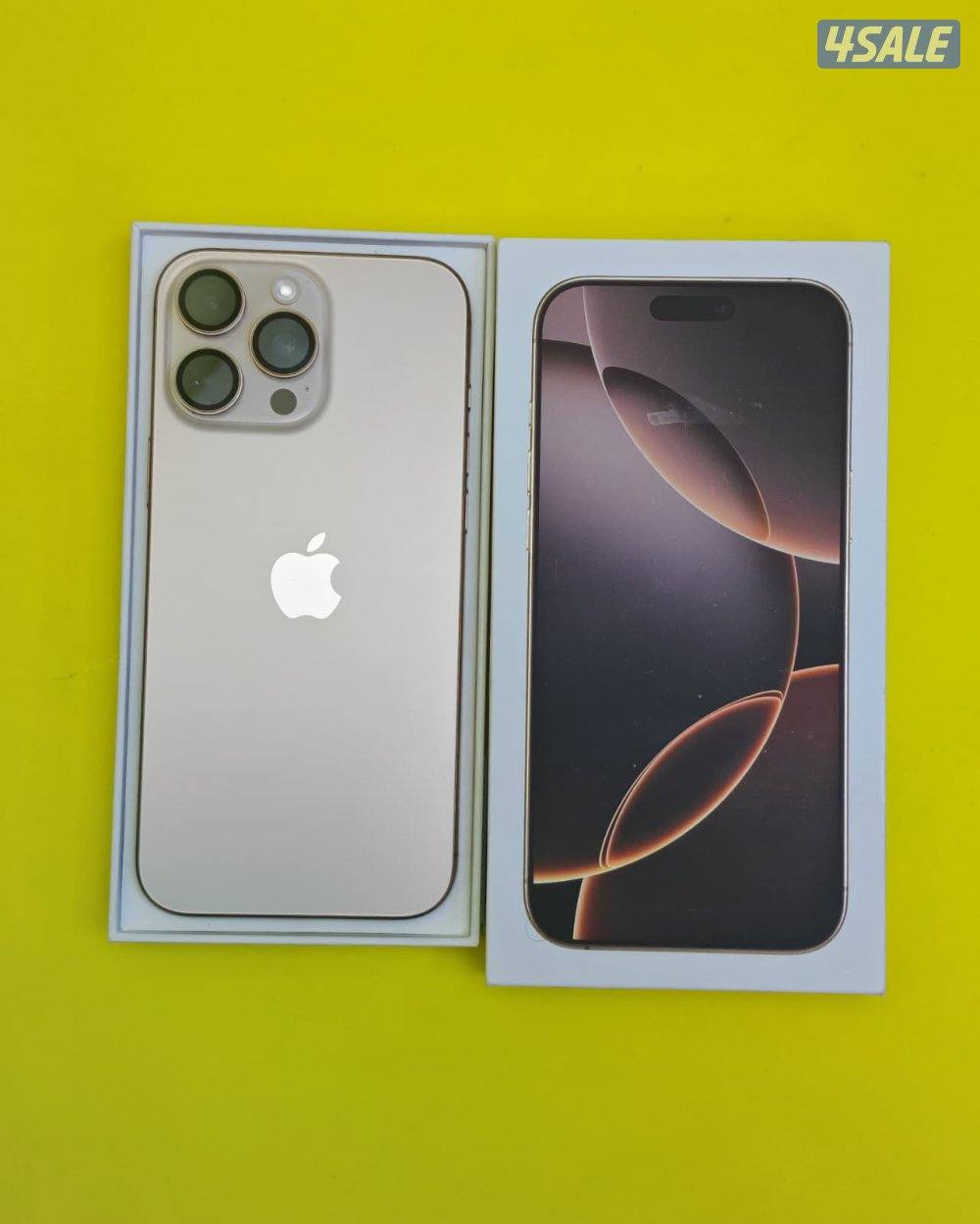 iPhone 16 Pro Max 256GB Natural – 94% ايفون 16 برو ماكس0