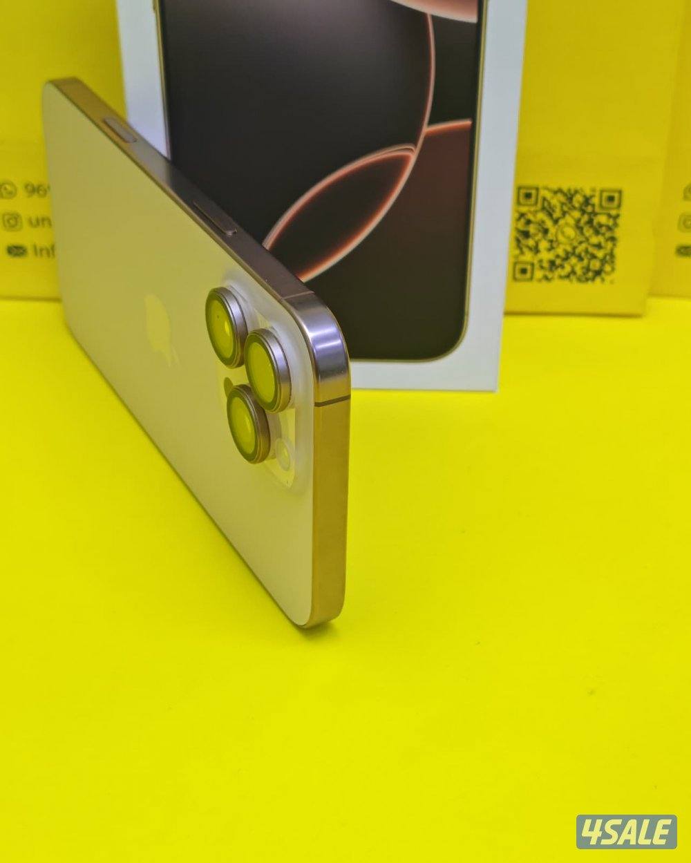 iPhone 16 Pro Max 256GB Natural – 94% ايفون 16 برو ماكس4