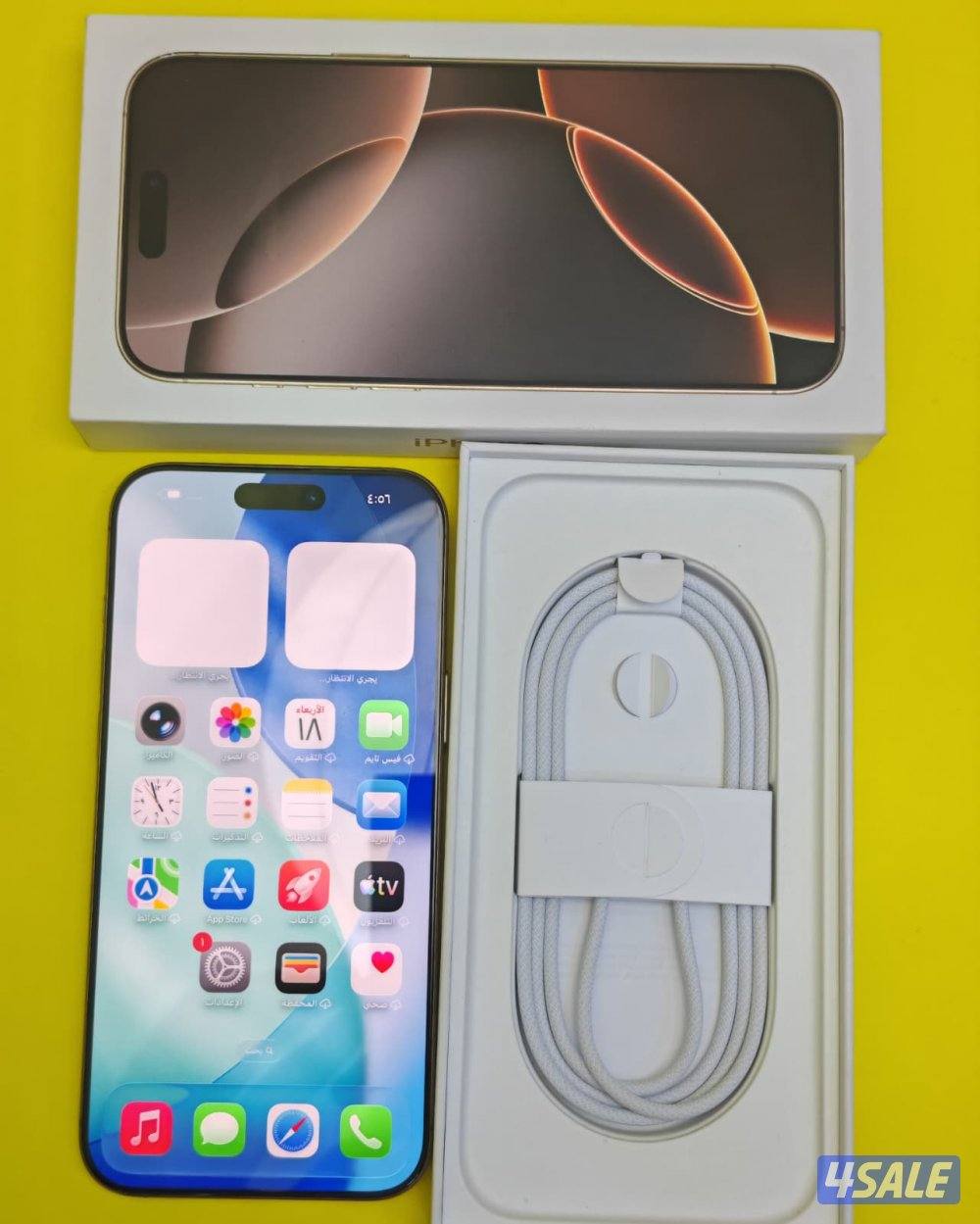 iPhone 16 Pro Max 256GB Natural – 94% ايفون 16 برو ماكس6