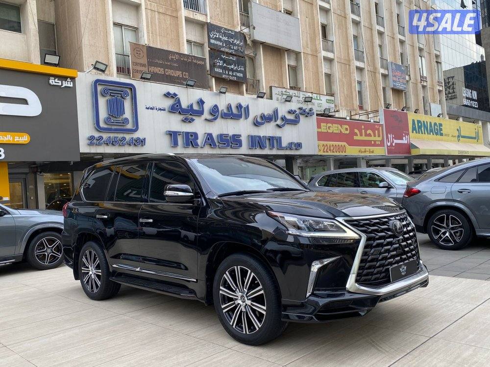 لكزس LX570 S موديل 2021 عداد 151 الف كيلو فقط سيرفس منتظم صبغ الوكاله1