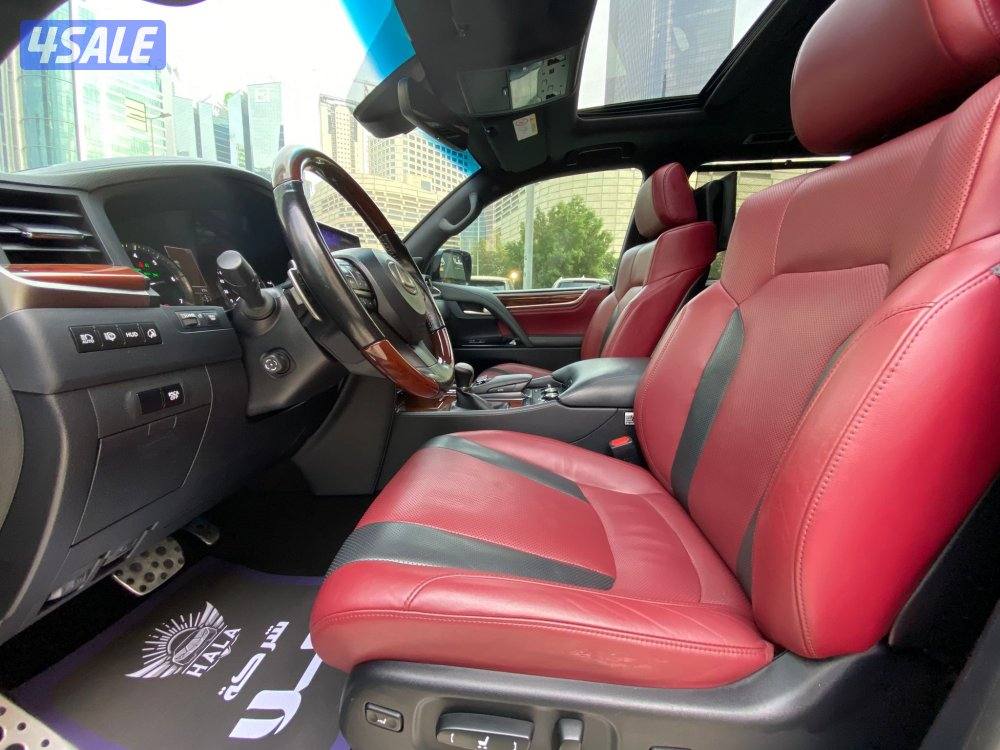 لكزس LX570 S موديل 2021 عداد 151 الف كيلو فقط سيرفس منتظم صبغ الوكاله5