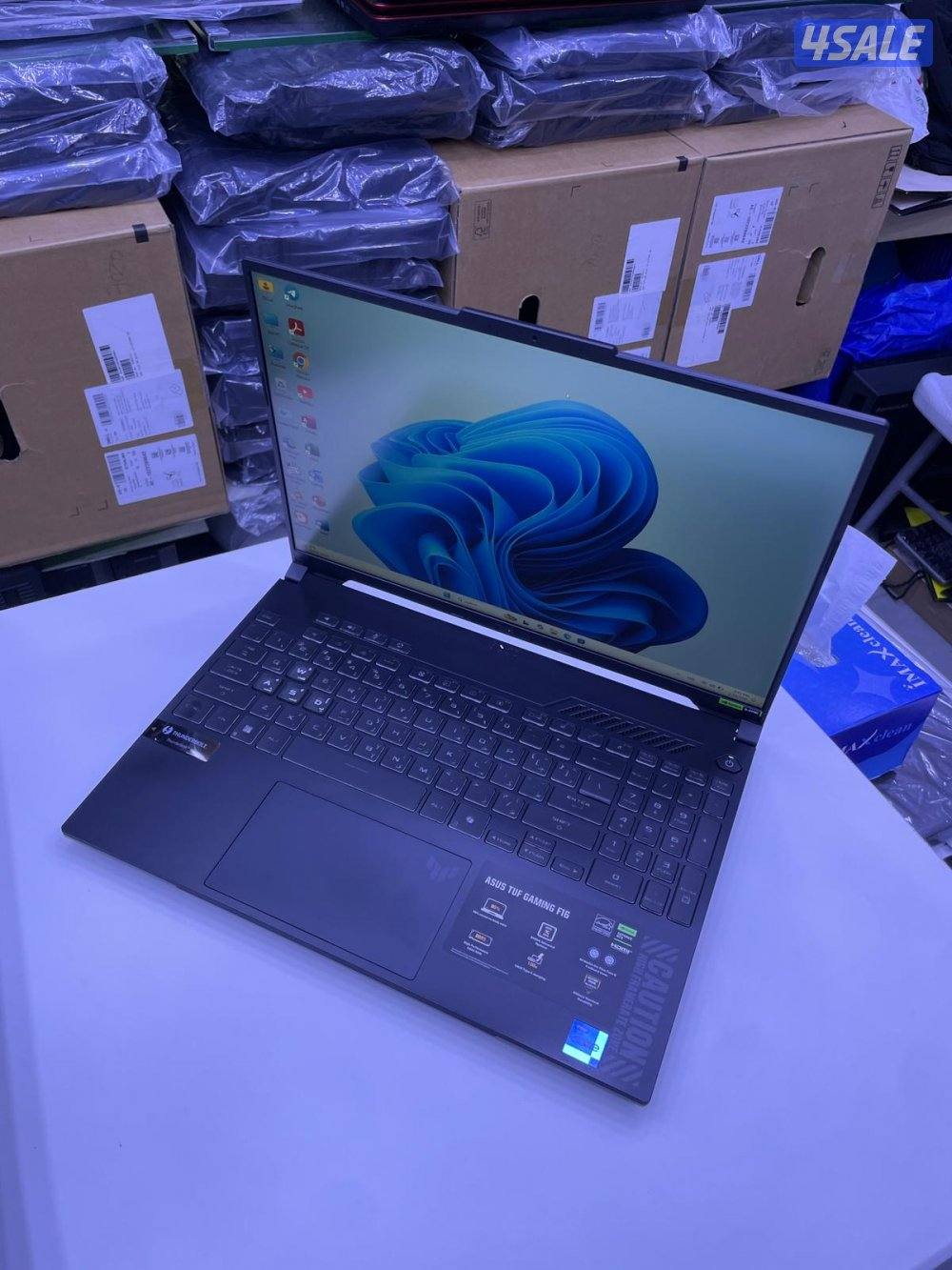 ASUS TUF F16 Gaming – جيل 13 + RTX 4050 🚀4