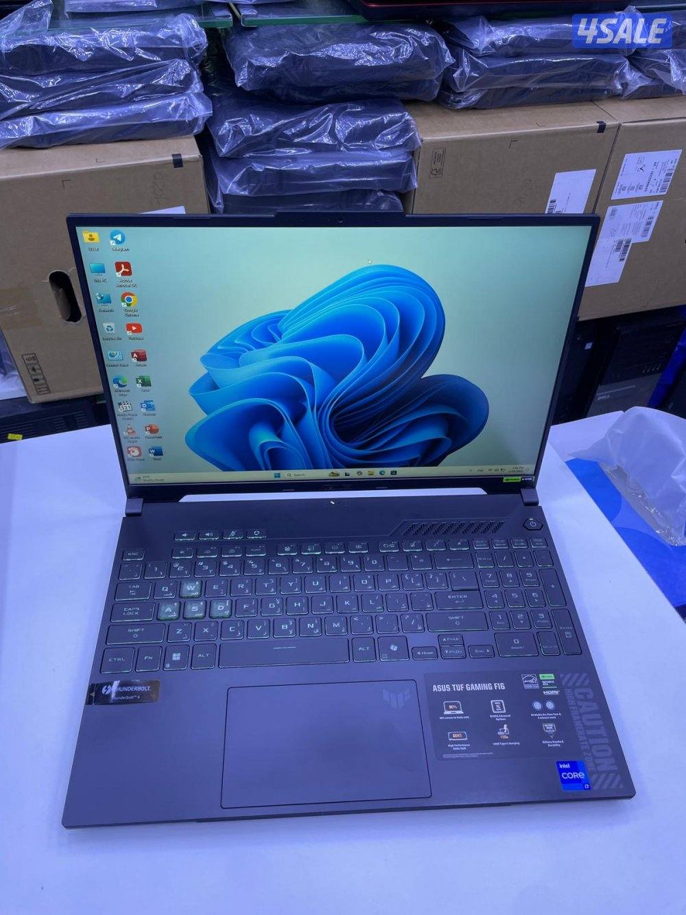 ASUS TUF F16 Gaming – جيل 13 + RTX 4050 🚀5