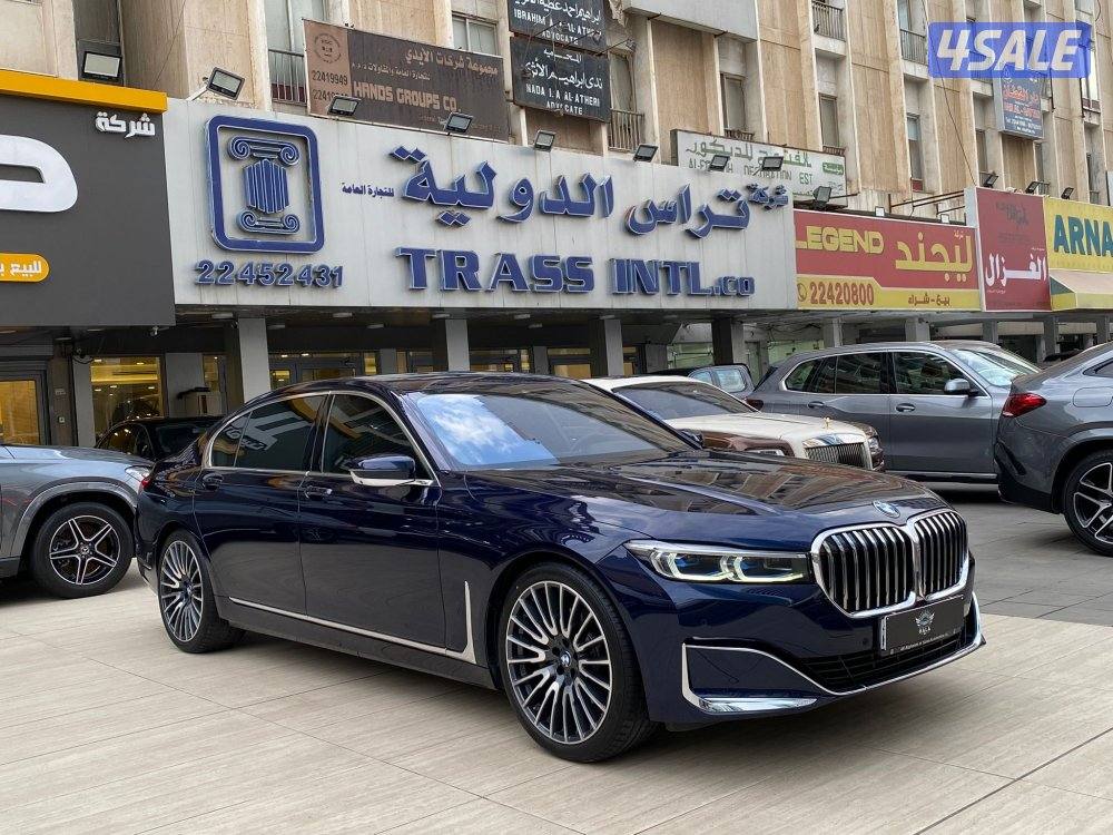 بي ام دبليو 740Li موديل 2020 عداد 42 الف كيلو فقط صبغ وكاله وارد وكاله1