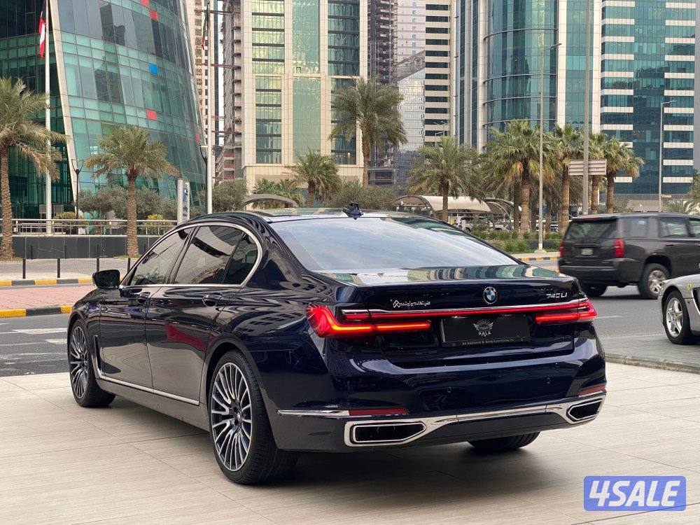بي ام دبليو 740Li موديل 2020 عداد 42 الف كيلو فقط صبغ وكاله وارد وكاله2