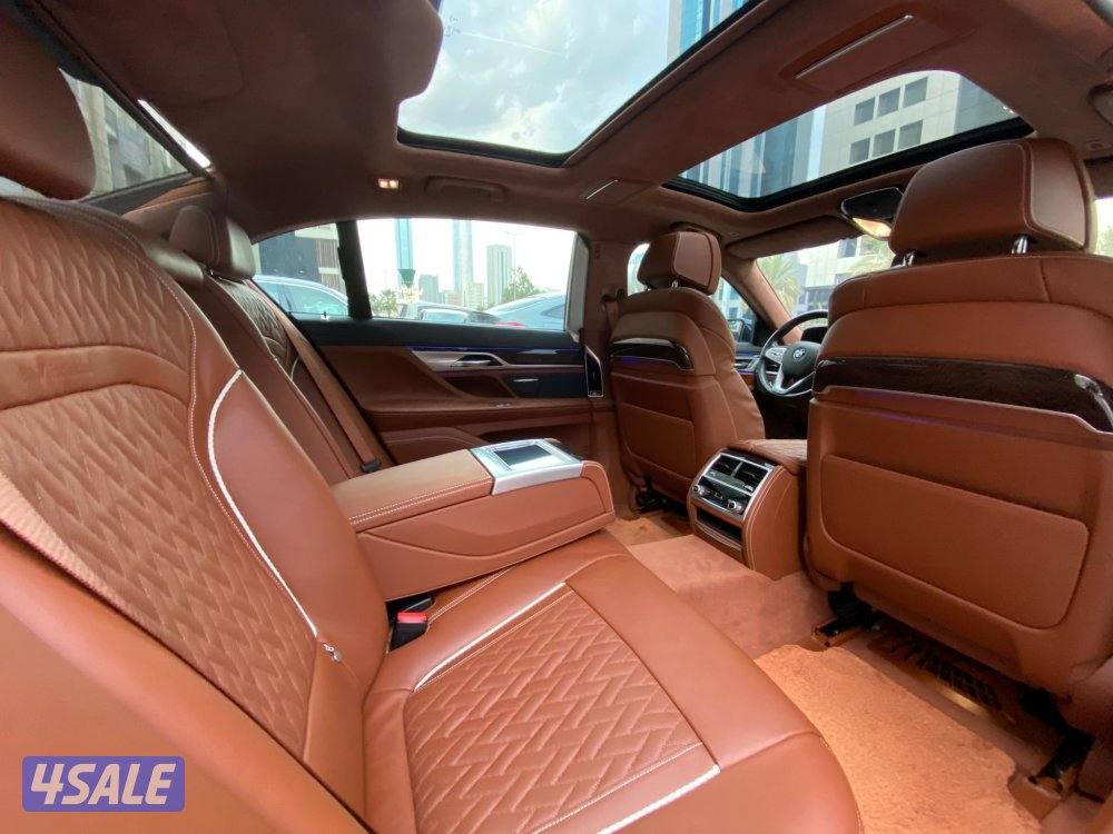 بي ام دبليو 740Li موديل 2020 عداد 42 الف كيلو فقط صبغ وكاله وارد وكاله7