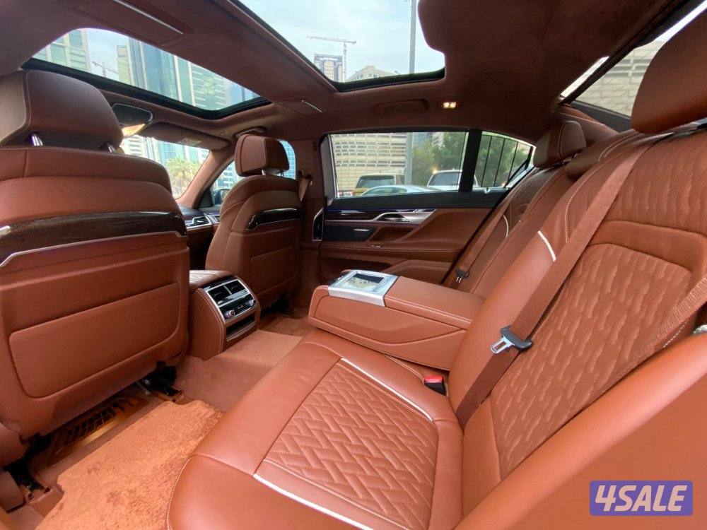 بي ام دبليو 740Li موديل 2020 عداد 42 الف كيلو فقط صبغ وكاله وارد وكاله8