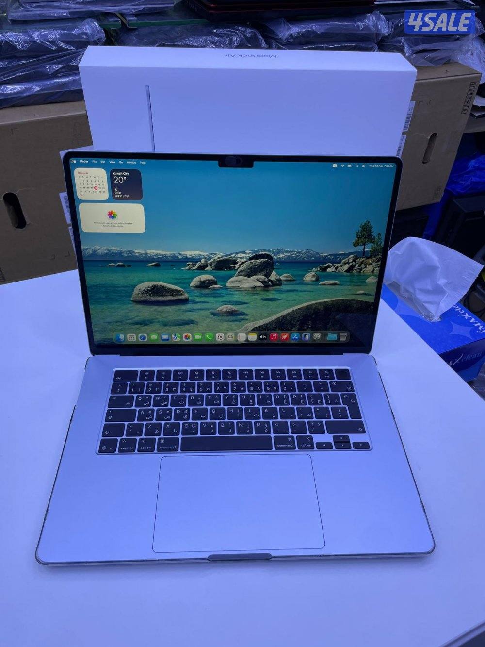 MacBook Air 15” M4 – لون أزرق سماوي4