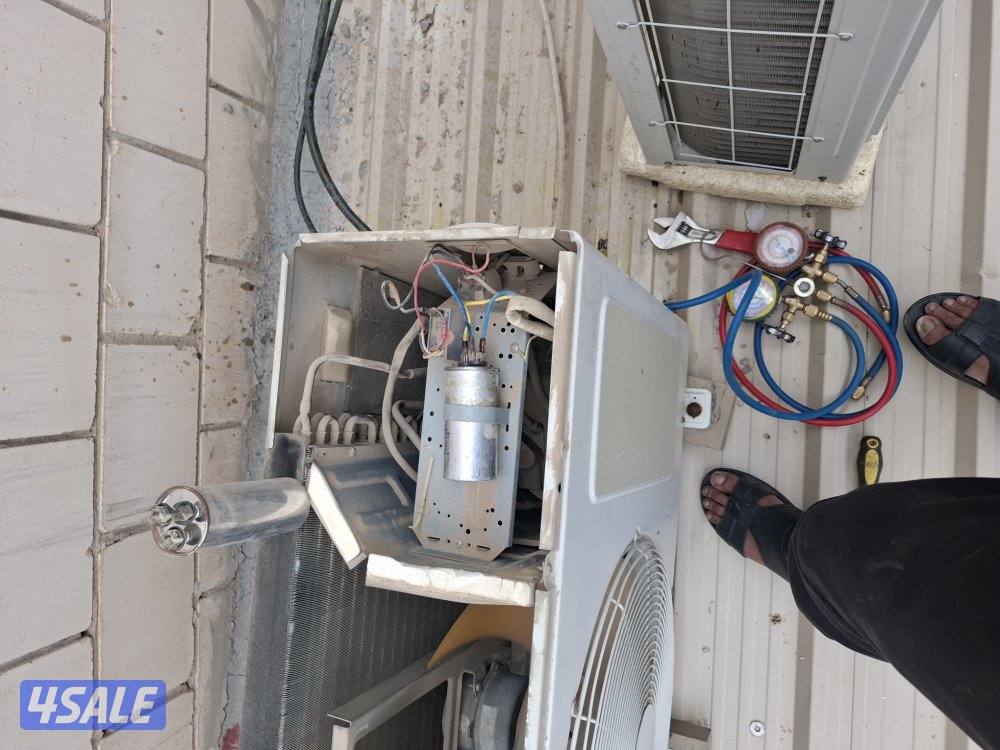 فنی تکیف سیانہ واحدات سنترال غسل غاز فک ترکیب5