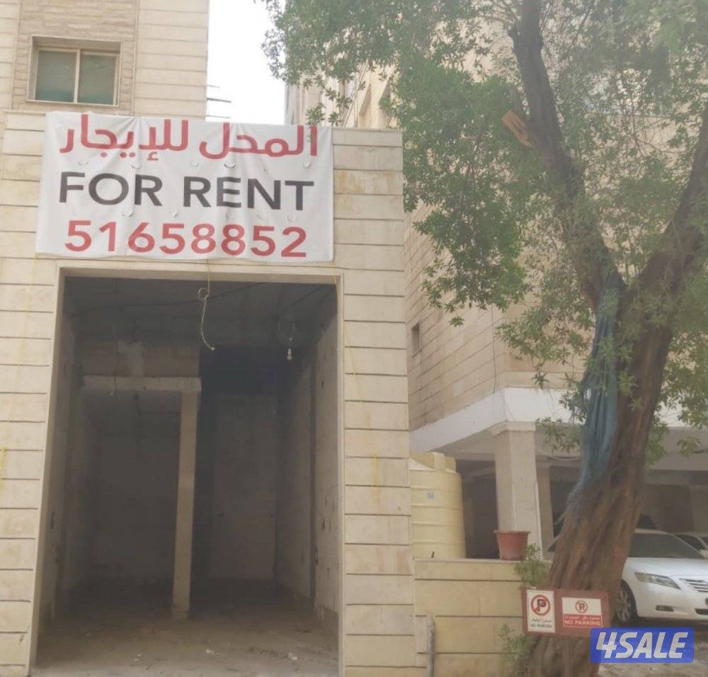 للإيجار محل مساحة ٤٠ متر مع فترة سماح1